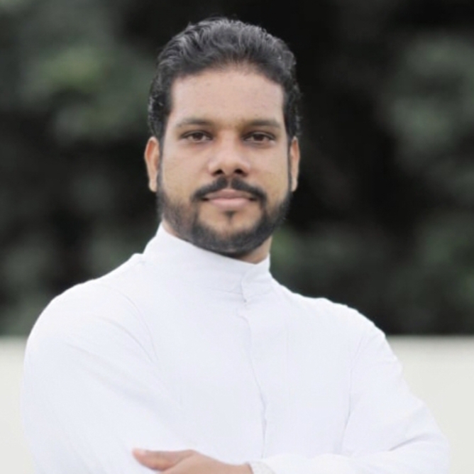 Rev. Fr. F Jose Varghese (Parish priest and vice Rector)